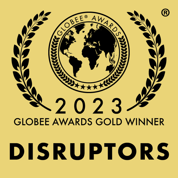 2023 Golden Globee Disruptor logo