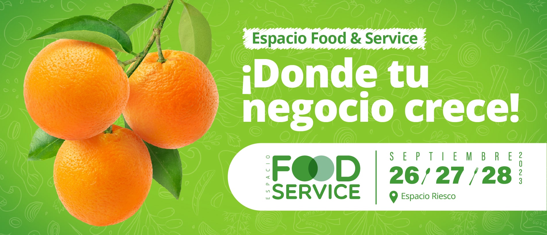 Espacio Food & Service es la feria alimentaria profesional más importante de Chile.